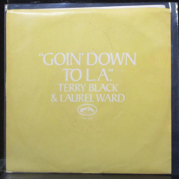 Terry Black & Laurel Ward - Goin' Down (On The Road To L.A.) 7" Mint- Promo 45 - Shuga Records