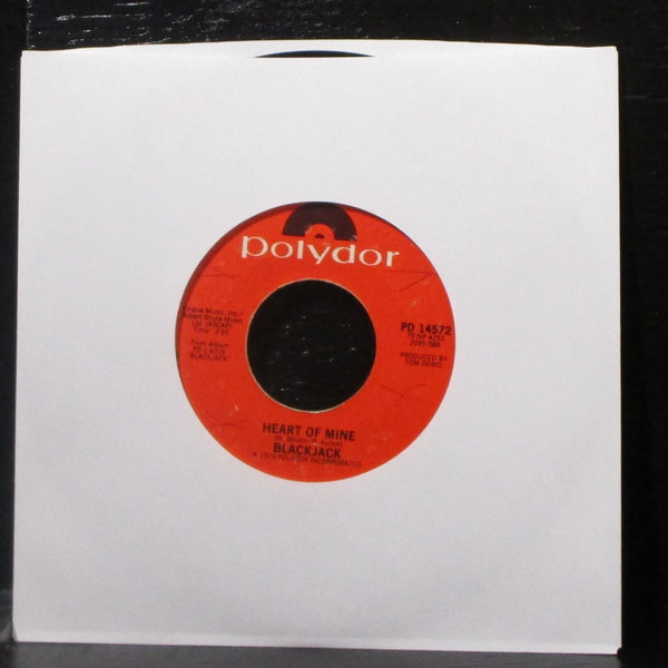 Blackjack - Love Me Tonight / Heart Of Mine 7" VG+ Vinyl 45 Polydor PD 14572 USA - Shuga Records