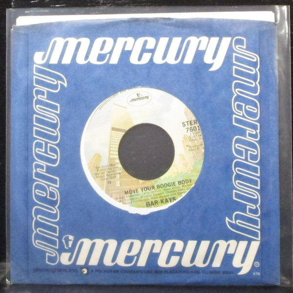 Bar-Kays - Move Your Boogie Body 7" Mint- Vinyl 45 Mercury 76015 USA 1979 - Shuga Records