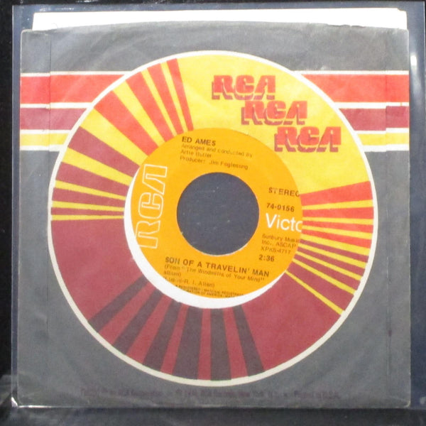 Ed Ames - Son Of A Travelin' Man / 2001 7" VG+ Vinyl 45 RCA Victor 74-0156 - Shuga Records