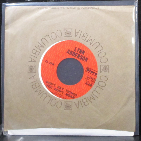 Lynn Anderson - How Can I Unlove You 7" Mint- Promo Vinyl 45 Columbia 1971 - Shuga Records