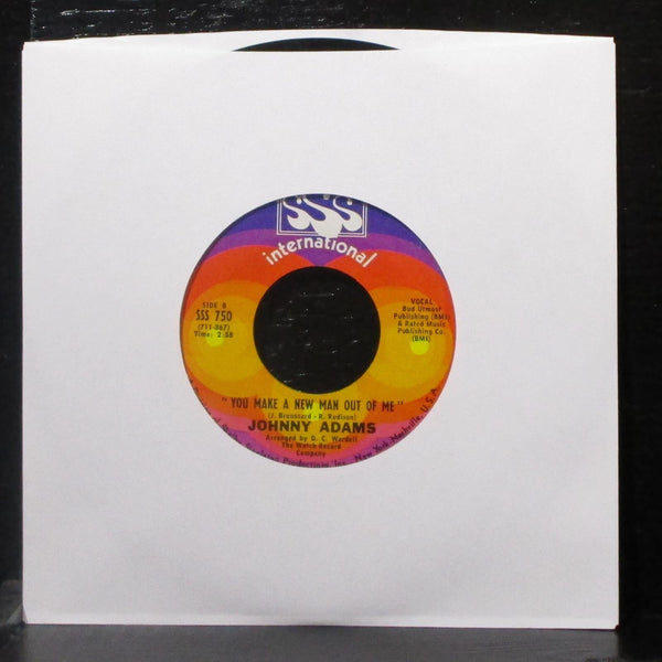 Johnny Adams - Release Me / You Make A New Man Out Of Me 7" Mint- Promo Vinyl 45 - Shuga Records