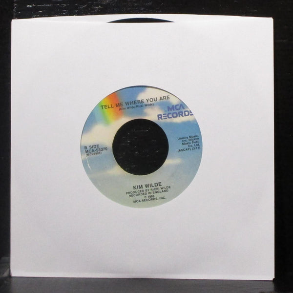 Kim Wilde - You Came / Tell Me Where You Are 7" Mint- Vinyl 45 MCA-53370 USA - Shuga Records