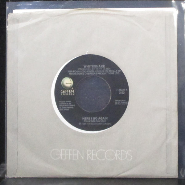 Whitesnake - Here I Go Again / Children Of The Night 7" Mint- Vinyl 45 Geffen - Shuga Records