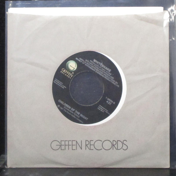 Whitesnake - Here I Go Again / Children Of The Night 7" Mint- Vinyl 45 Geffen - Shuga Records