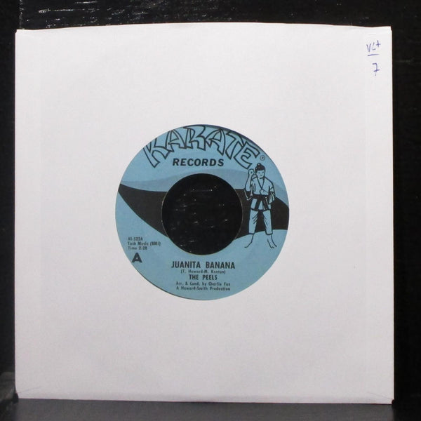 The Peels - Juanita Banana / Fun 7" VG+ Vinyl 45 Karate 45-522 USA 1966 - Shuga Records