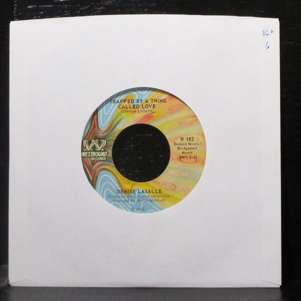 Denise LaSalle - Trapped By A Thing Called Love / Keep It Coming 7" VG+ Vinyl 45 - Shuga Records