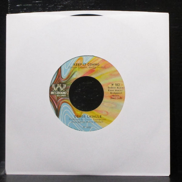 Denise LaSalle - Trapped By A Thing Called Love / Keep It Coming 7" VG+ Vinyl 45 - Shuga Records