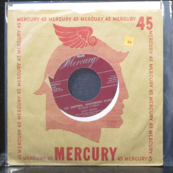 Rusty Draper - The Shifting, Whispering Sands / Time 7" VG+ Vinyl 45 Mercury - Shuga Records