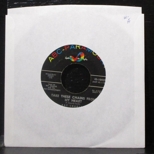 Ray Charles - Take These Chains From My Heart 7" Mint- Vinyl 45 ABC 45-10435 - Shuga Records