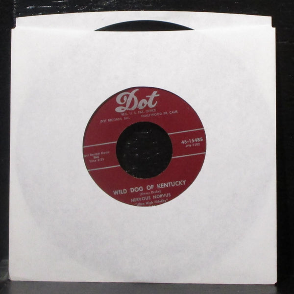 Nervous Norvus - Ape Call / Wild Dog Of Kentucky 7" VG+ Vinyl 45 Dot 45-15485 - Shuga Records