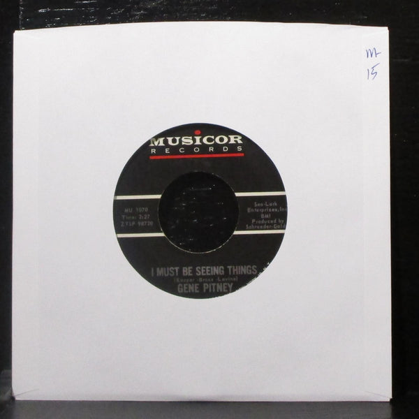 Gene Pitney - I Must Be Seeing Things / Marianne 7" Mint- Vinyl 45 Musicor 1965 - Shuga Records