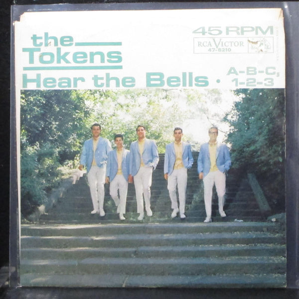 The Tokens - Hear The Bells / A-B-C, 1-2-3 7" Mint- Vinyl 45 RCA Victor 47-8210 - Shuga Records