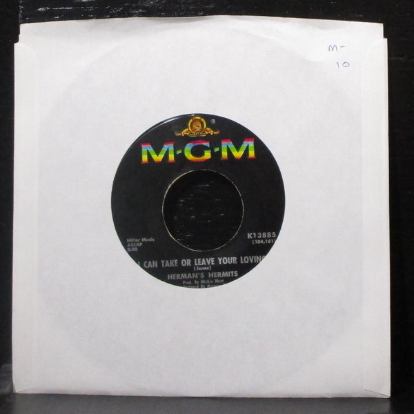 Herman's Hermits - I Can Take Or Leave Your Loving / Marcel's 7" Mint- Vinyl 45 - Shuga Records