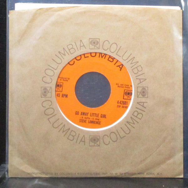 Steve Lawrence - Go Away Little Girl 7" Mint- Vinyl 45 Columbia 4-42601 USA 1962 - Shuga Records
