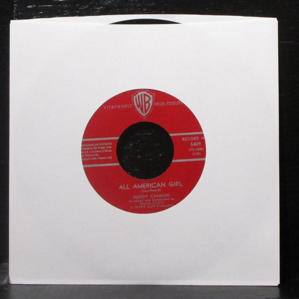 Freddy Cannon - Abigail Beecher / All American Girl 7" Mint- Vinyl 45 WB 5409 - Shuga Records