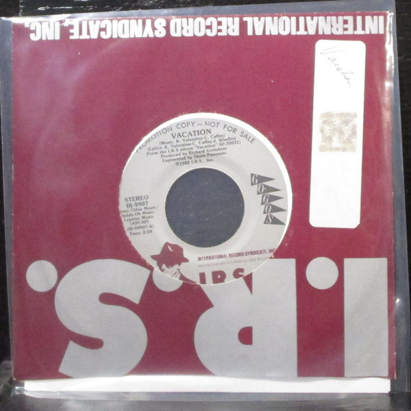 Go-Go's - Vacation 7" Mint- Promo Vinyl 45 I.R.S. IR-9907 USA 1982 - Shuga Records