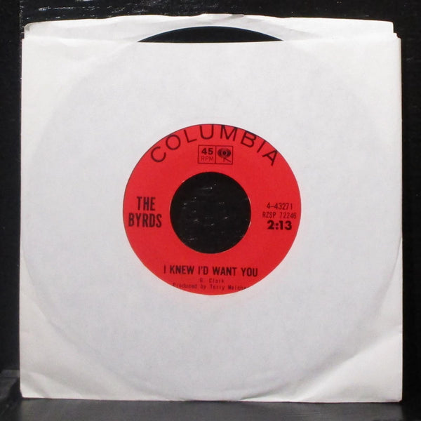 The Byrds - Mr. Tambourine Man / I Knew I'd Want You 7" VG 45 Columbia 1965 - Shuga Records