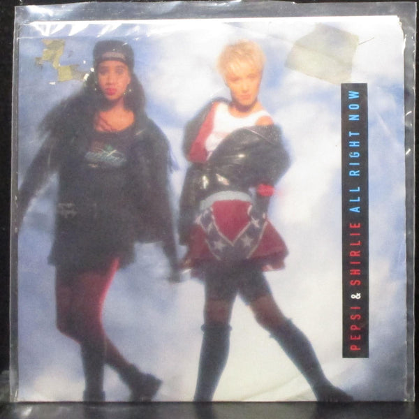 Pepsi & Shirlie - All Right Now / Feels Like The First Time 7" VG+ 45 Polydor - Shuga Records