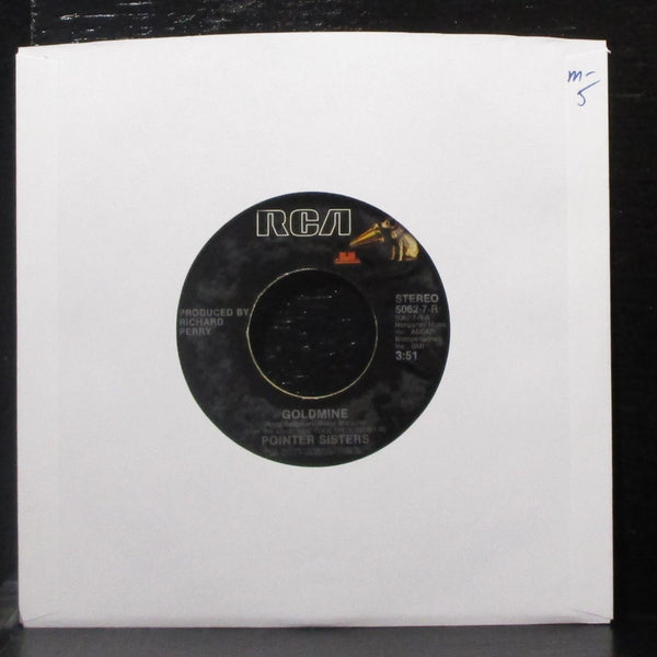 Pointer Sisters - Goldmine / Sexual Power 7" Mint- Vinyl 45 RCA 5062-7-R USA - Shuga Records