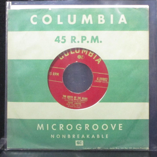 Frank Sinatra - The Birth Of The Blues 7" VG+ Vinyl 45 Columbia 4-39882 USA 1952 - Shuga Records