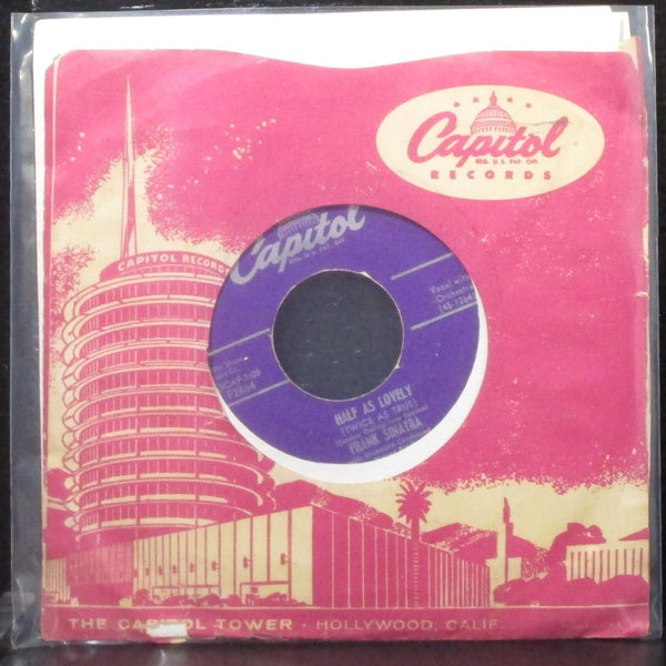 Frank Sinatra - Half As Lovely / The Gal That Got Away 7" VG+ Vinyl 45 Capitol - Shuga Records