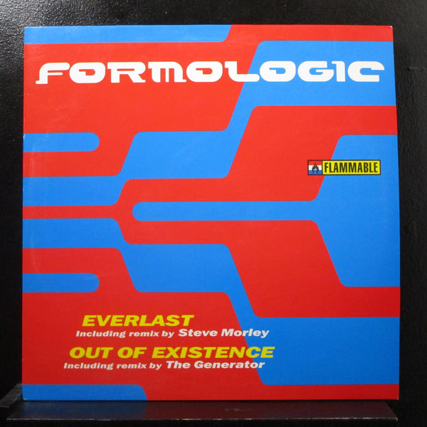 Formologic - Everlast / Out Of Existence 12" Mint- FLAME 008 Vinyl 1999 Record - Shuga Records