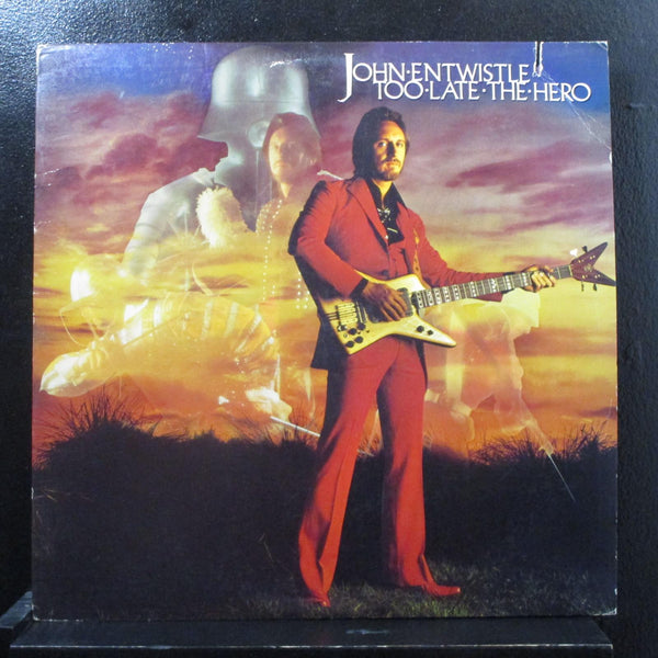 John Entwistle - Too Late The Hero LP Mint- SD-38-142 USA 1981 Vinyl Record - Shuga Records