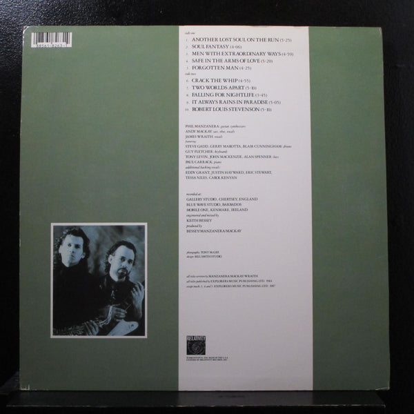 Manzanera & Mackay - Crack The Whip LP Mint- 88561-8263-1 Vinyl Record - Shuga Records