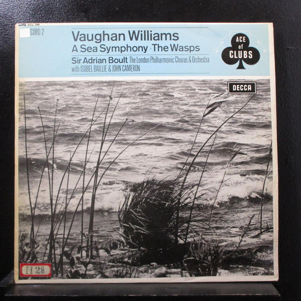 Williams, Boult, Baille, Cameron - A Sea Symphony / The Wasps LP VG+ ACL.247 UK - Shuga Records
