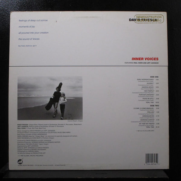 David Friesen - Inner Voices LP Mint- AL 40718 Promo USA 1987 Vinyl Record - Shuga Records