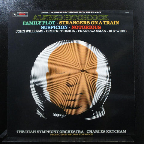 John Williams / Dimitri Tiomkin / Franz Waxman / Roy Webb – Music From Alfred Hitchcock Films - Mint- LP Record 1985 Varèse Sarabande USA Vinyl - Soundtrack