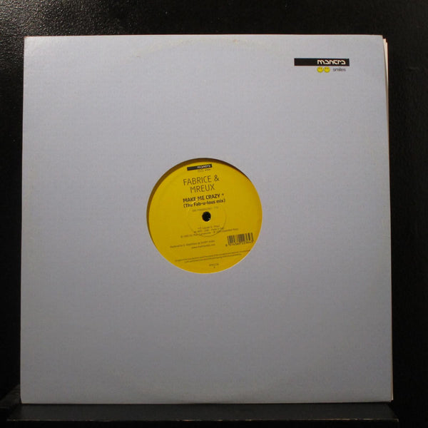 Fabrice & Mreux - Make Me Crazy 12" Mint- MTR2236 Italy MTR2236 Vinyl Record - Shuga Records