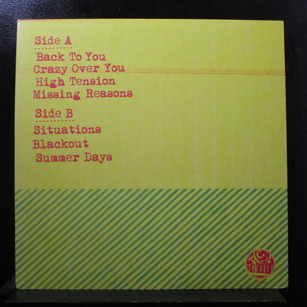 The Test Patterns - Blackout 12" EP 45 RPM New TTT-021-1 Vinyl Record w/Poster - Shuga Records