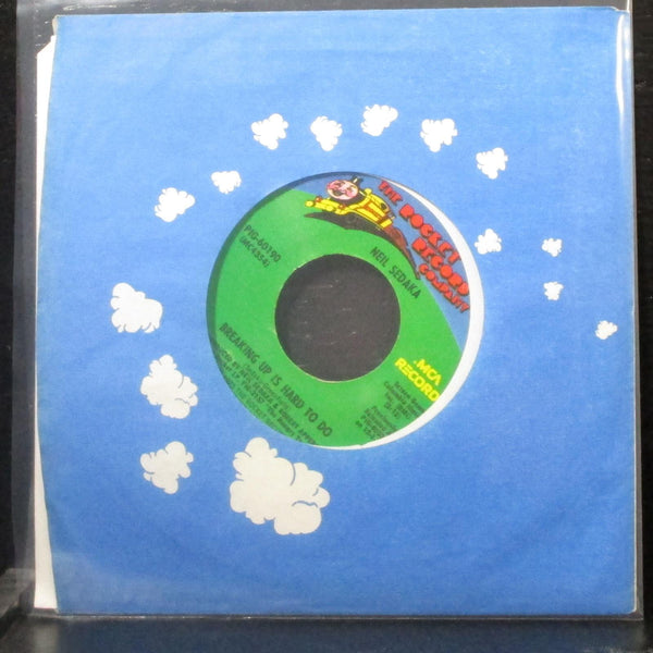 Neil Sedaka - Bad Blood / Breaking Up Is Hard To Do 7" Mint- 45 Rocket PIG-60190 - Shuga Records
