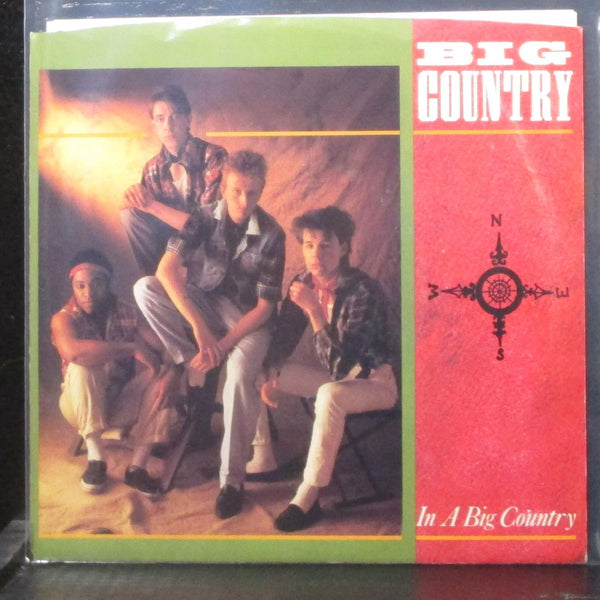 Big Country - In A Big Country 7" Mint- Promo Vinyl 45 Mercury 814 467-7 DJ USA - Shuga Records