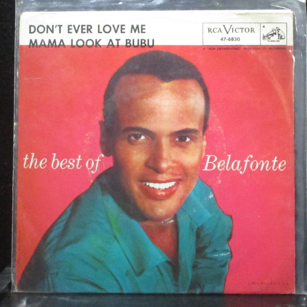 Harry Belafonte - Don't Ever Love Me / Mama Look At Bubu 7" Mint- 45 RCA var - Shuga Records