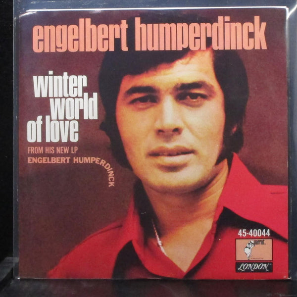Engelbert Humperdinck - Winter World Of Love / Take My Heart 7" Mint- 45 Parrot - Shuga Records