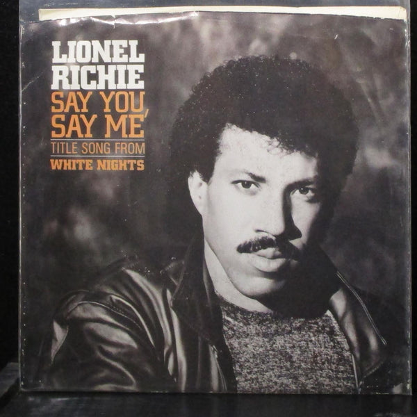 Lionel Richie - Say You, Say Me / Can't Slow Down 7" VG+ Vinyl 45 Motown 1819 MF - Shuga Records