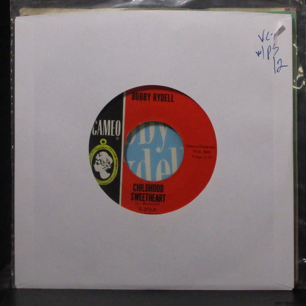 Bobby Rydell - Childhood Sweetheart / Let's Make Love Tonight 7" VG+ Vinyl 45 - Shuga Records
