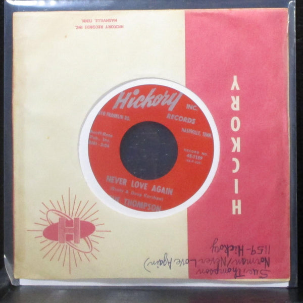 Sue Thompson - Norman / Never Love Again 7" VG+ Vinyl 45 Hickory 45-1159 USA - Shuga Records