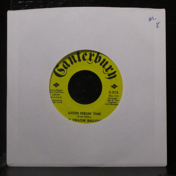The Yellow Balloon - Good Feelin' Time / I've Got A Feeling For Love 7" Mint- 45 - Shuga Records