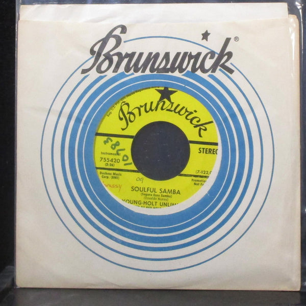 Young-Holt Unlimited - Horoscope / Soulful Samba 7" VG+ Promo Vinyl 45 Brunswick - Shuga Records