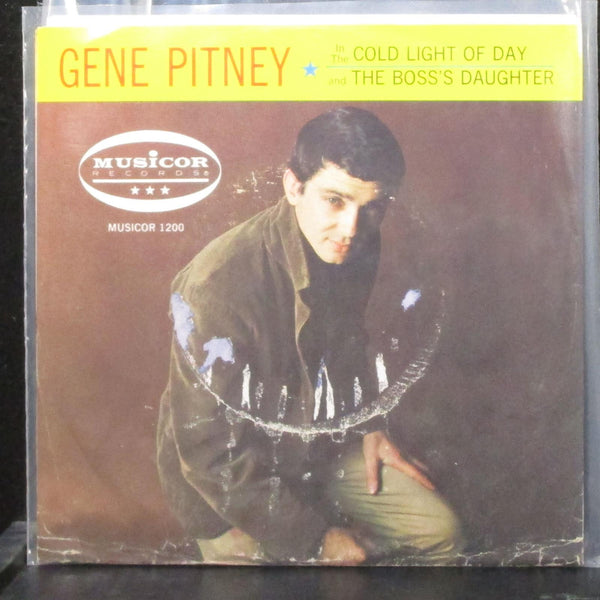 Gene Pitney - Cold Light Of Day / The Boss's Daughter 7" VG+ Vinyl 45 Musicor - Shuga Records
