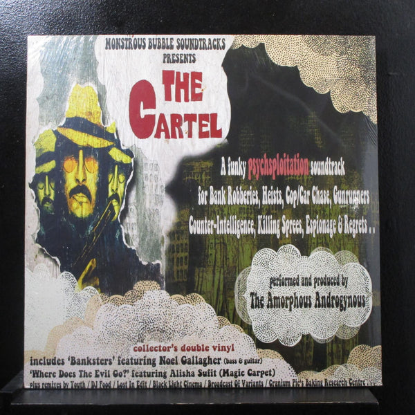Amorphous - Androgynous The Cartel Remixes 2 LP New Sealed MBRLP 03 Vinyl UK - Shuga Records