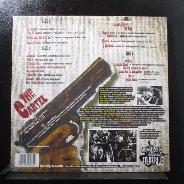 Amorphous - Androgynous The Cartel Remixes 2 LP New Sealed MBRLP 03 Vinyl UK - Shuga Records