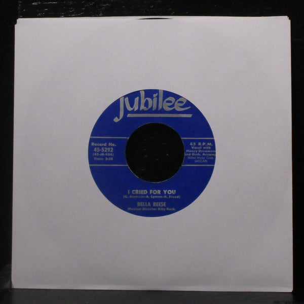 Della Reese - And That Reminds Me / I Cried For You 7" Mint- Vinyl 45 Jubilee - Shuga Records