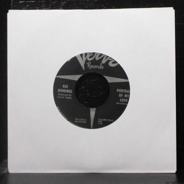 Kai Winding - Mondo Cane #2 / Portrait Of My Love 7" VG+ Vinyl 45 Verve VK-10313 - Shuga Records