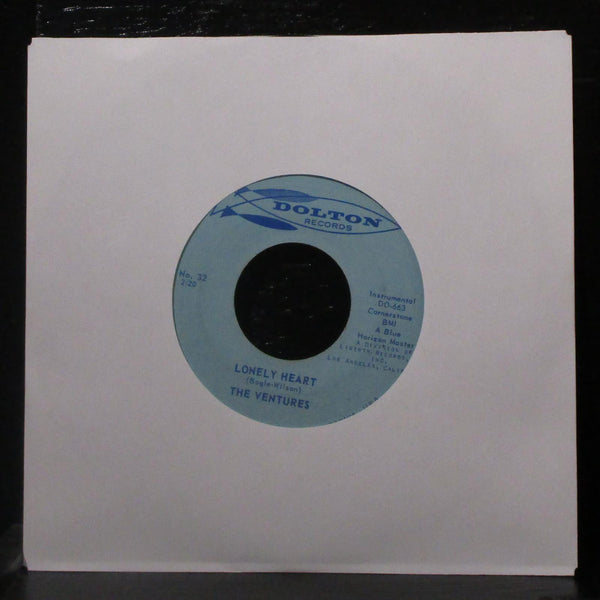 The Ventures - Ram-Bunk-Shish / Lonely Heart 7" VG+ Vinyl 45 Dolton No. 32 USA - Shuga Records