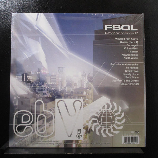 The Future Sound Of London - Environments II LP New Sealed LP TOT 62 UK Record - Shuga Records